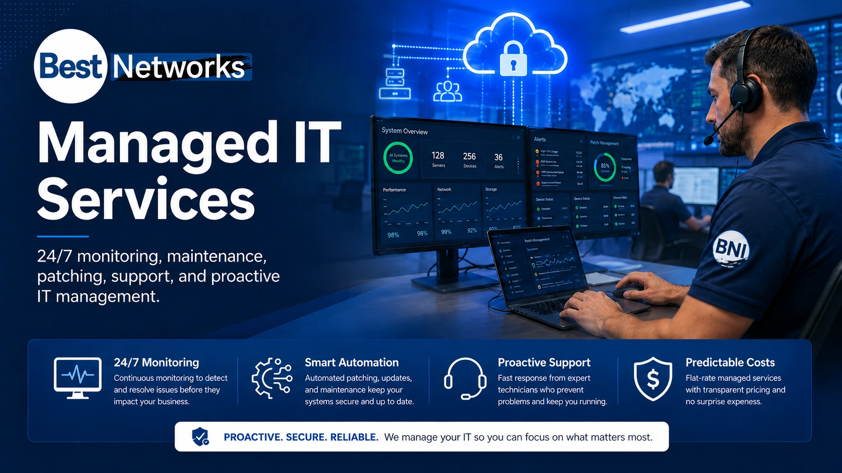Best Networks managed IT monitoring and support